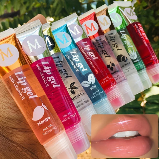 6-Piece Set: Moisturizing Clear Lip Gloss – Hydration &amp; Shine