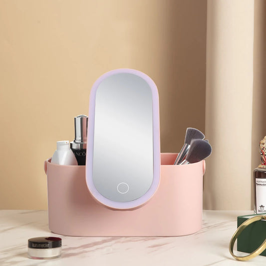 LumiGlow Portable Makeup Box