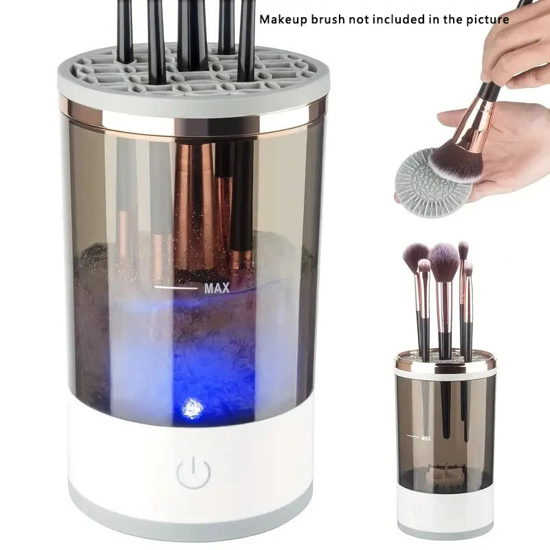 Portable Electric Makeup Brush Cleaner!