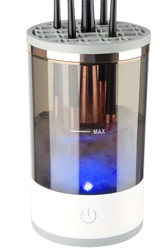 GlamSwirl portable makeup brush cleaner