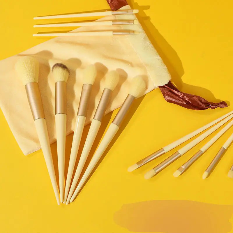 13 PCS Soft bristle makeup brushes
